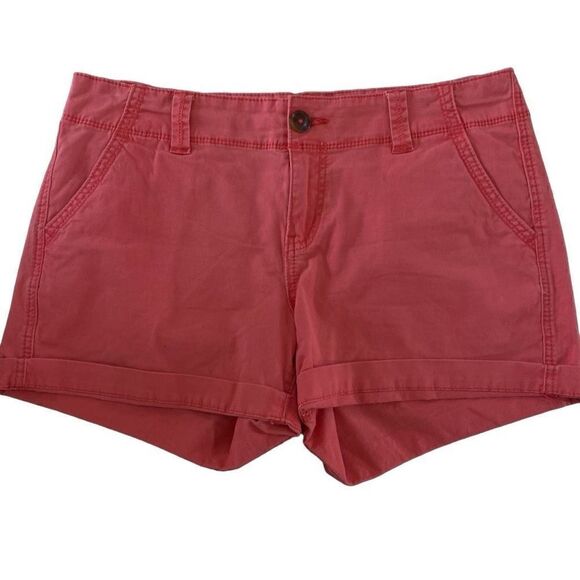 Maurices size 9/10 shorts orangish pink women’s - Picture 1 of 5
